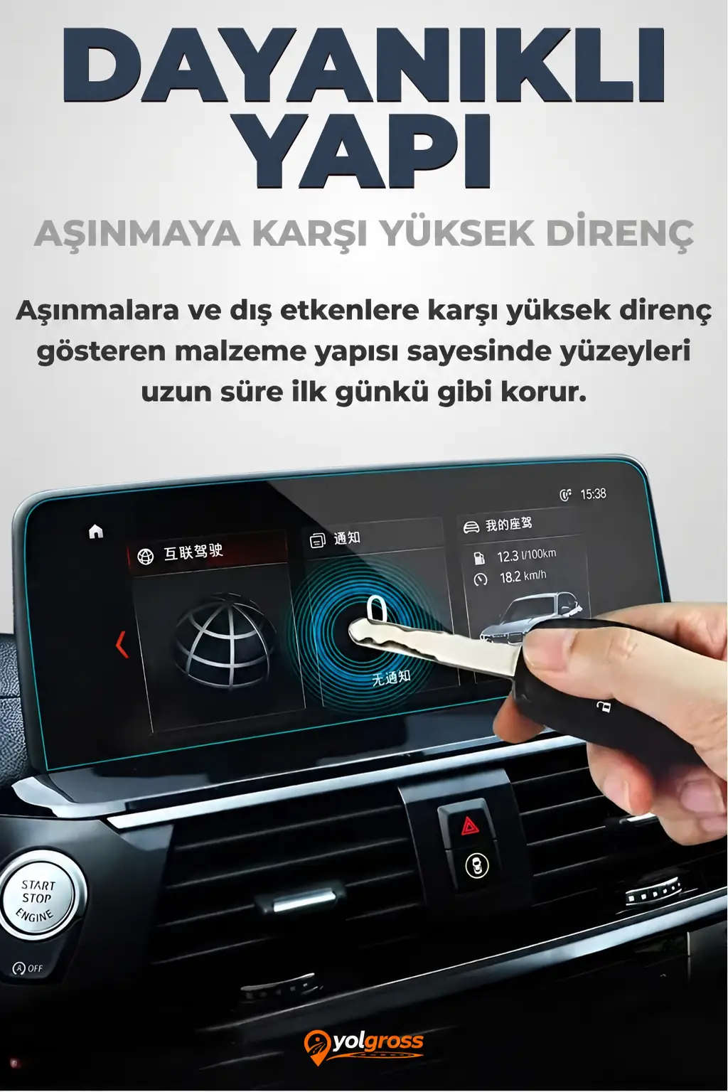 Renault Clio 6 Evolution 9H Multimedya Ekran Koruyucu Parlak 2026 Üzeri A+ Kalite