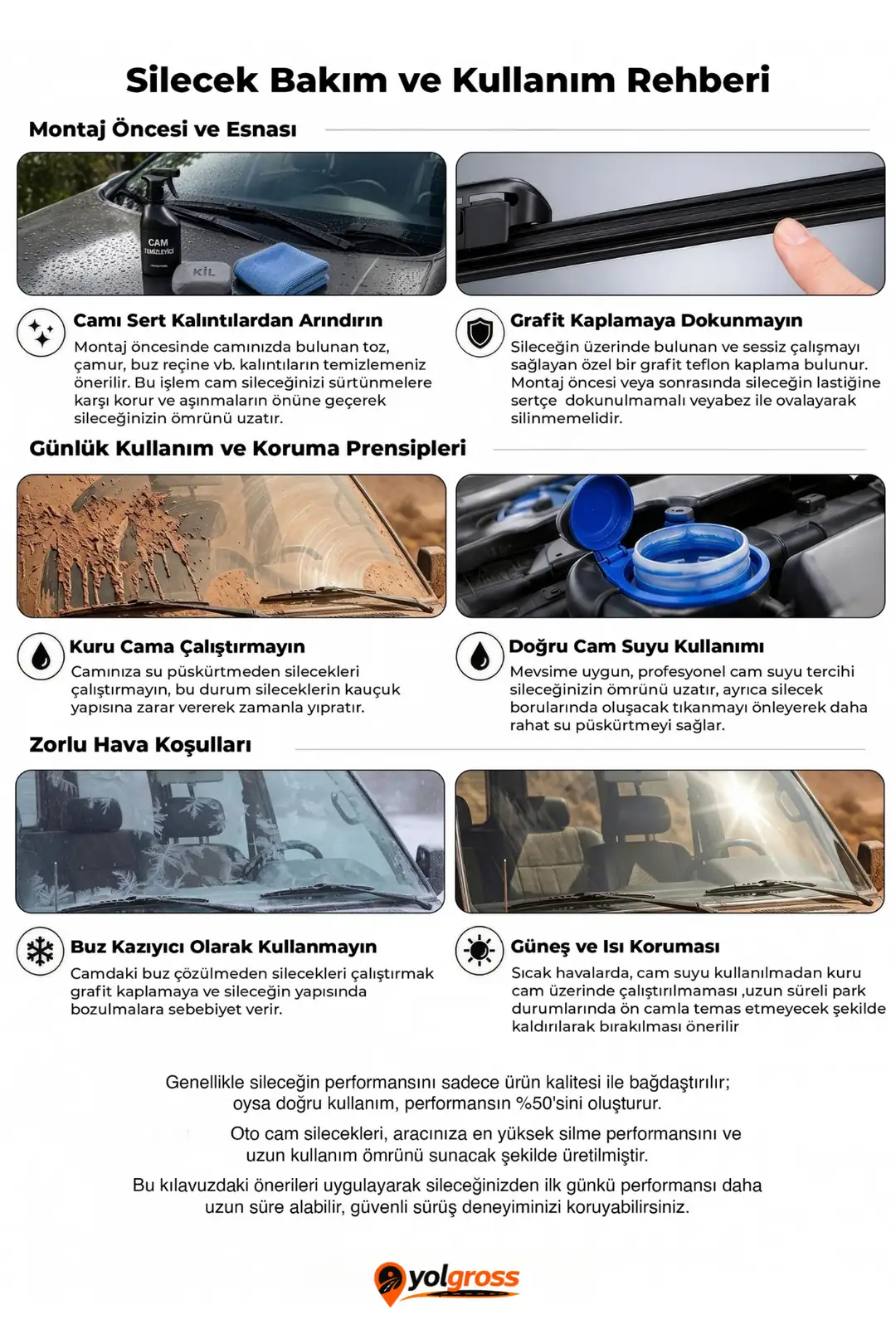 VW ID.3 Ön Cam Silecek Seti 2019 Üzeri Premium Araca Özel 75-75 Cm A+ Kalite