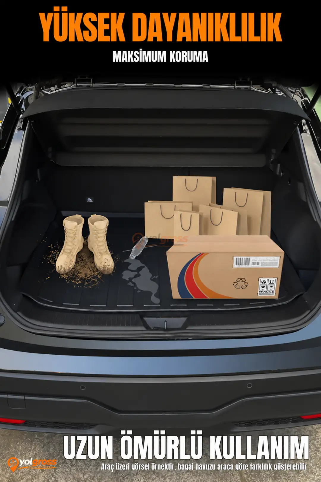 Volvo S90 Plug-IN 3D Pro Bagaj Havuzu 2016 Üzeri A+ Kalite